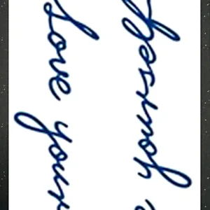 GLB-004 Semi Permanent Tattoo 2.75"x4.75"