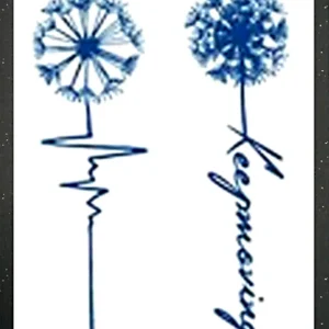 GLB-005 Semi Permanent Tattoo 2.75"x4.75"
