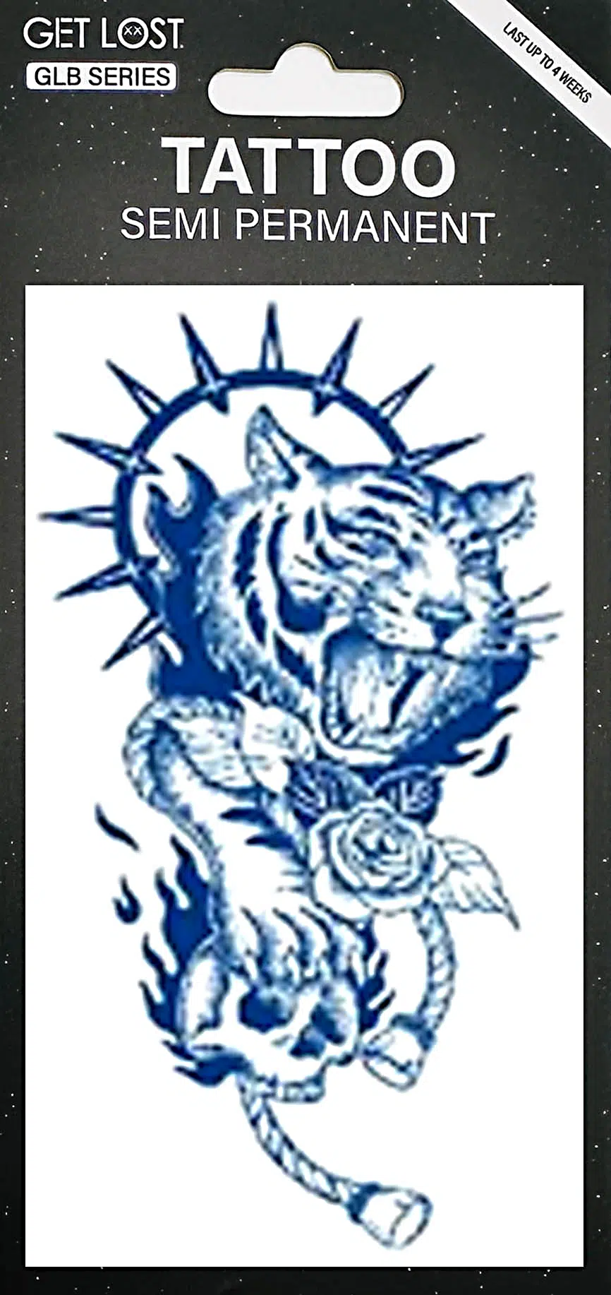 GLB-014 Semi Permanent Tattoo 2.75"x4.75"