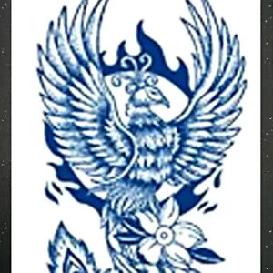 GLB-020 Semi Permanent Tattoo 2.75"x4.75"