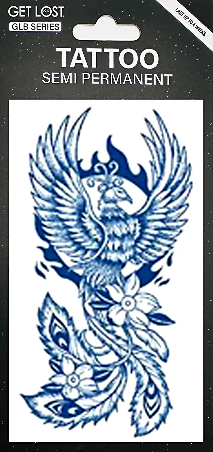 GLB-020 Semi Permanent Tattoo 2.75"x4.75"