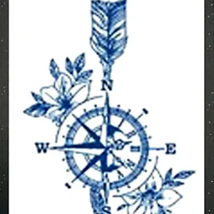 GLB-023 Semi Permanent Tattoo 2.75"x4.75"