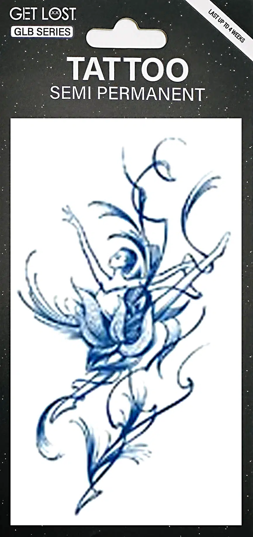 GLB-024 Semi Permanent Tattoo 2.75"x4.75"