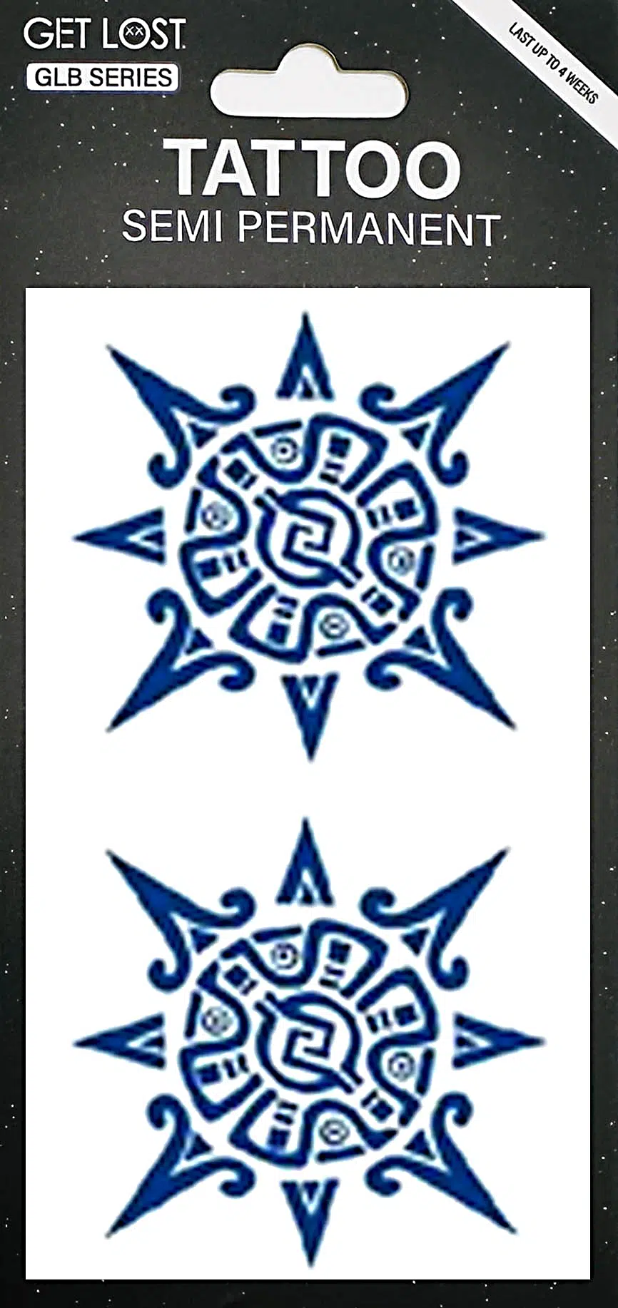 GLB-032 Semi Permanent Tattoo 2.75"x4.75"