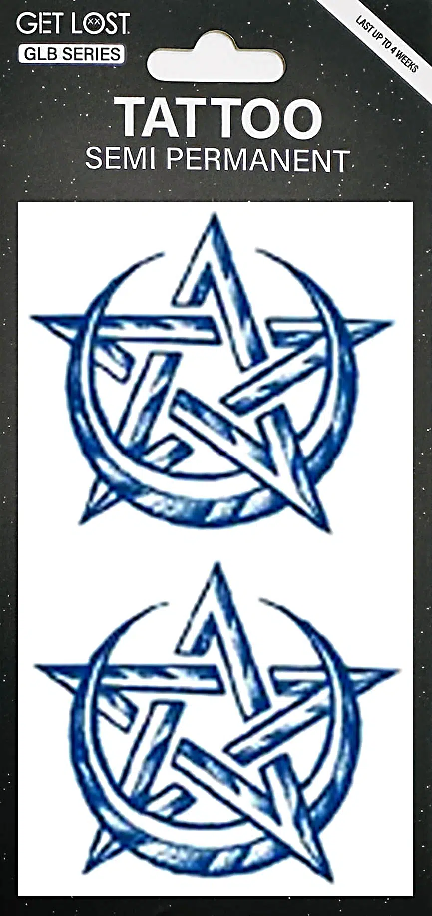 GLB-036 Semi Permanent Tattoo 2.75"x4.75"