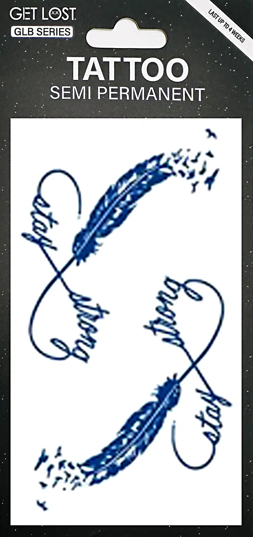 GLB-039 Semi Permanent Tattoo 2.75"x4.75"