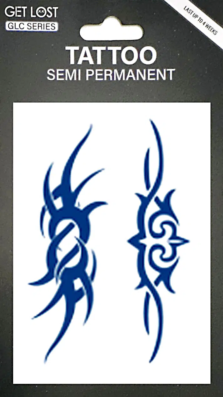GLC-002 Semi Permanent Tattoo 3"x4.25"