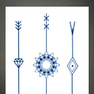 GLC-003 Semi Permanent Tattoo 3"x4.25"