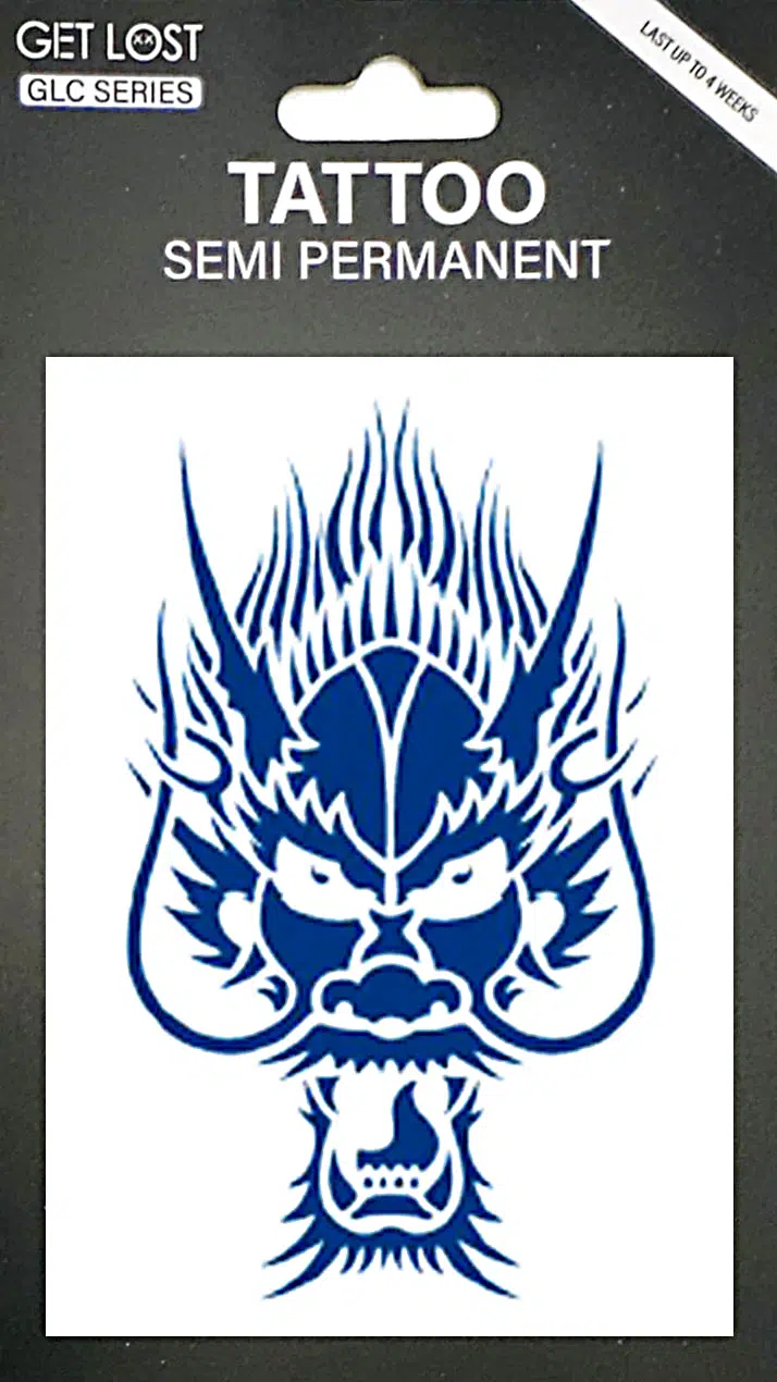 GLC-006 Semi Permanent Tattoo 3"x4.25"