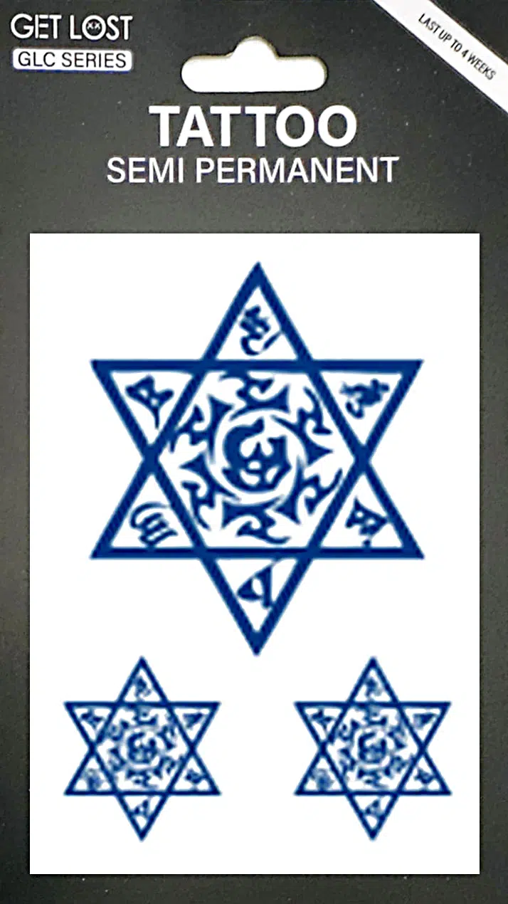 GLC-008 Semi Permanent Tattoo 3"x4.25"