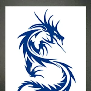 GLC-013 Semi Permanent Tattoo 3"x4.25"