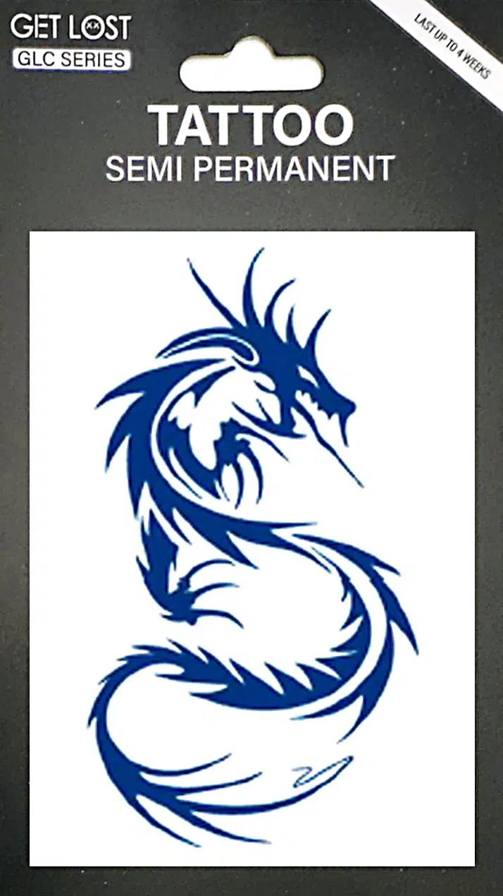 GLC-013 Semi Permanent Tattoo 3"x4.25"