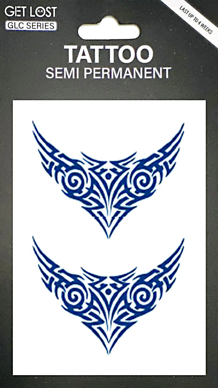 GLC-016 Semi Permanent Tattoo 3"x4.25"