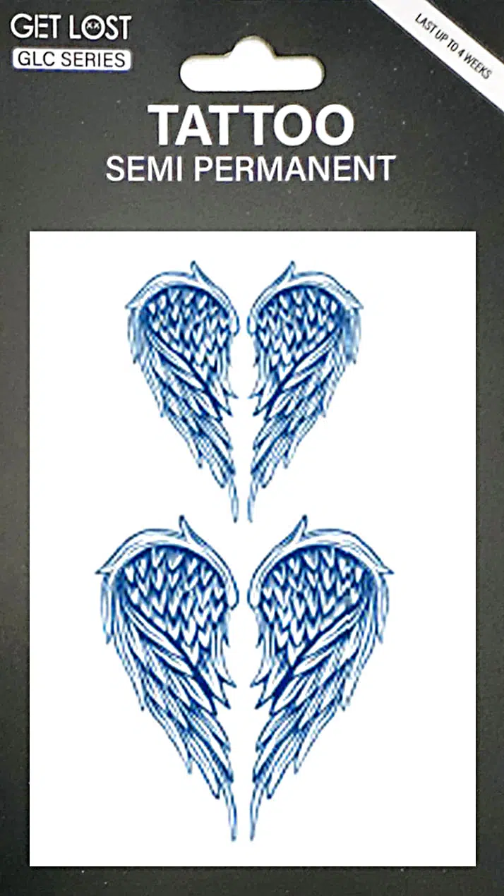 GLC-017 Semi Permanent Tattoo 3"x4.25"