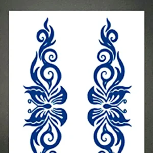 GLC-019 Semi Permanent Tattoo 3"x4.25"