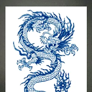 GLC-022 Semi Permanent Tattoo 3"x4.25"
