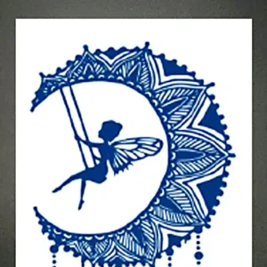 GLC-023 Semi Permanent Tattoo 3"x4.25"