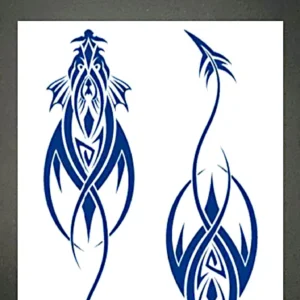 GLC-027 Semi Permanent Tattoo 3"x4.25"