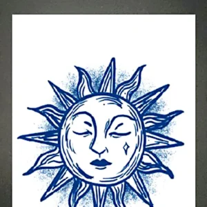 GLC-033 Semi Permanent Tattoo 3"x4.25"