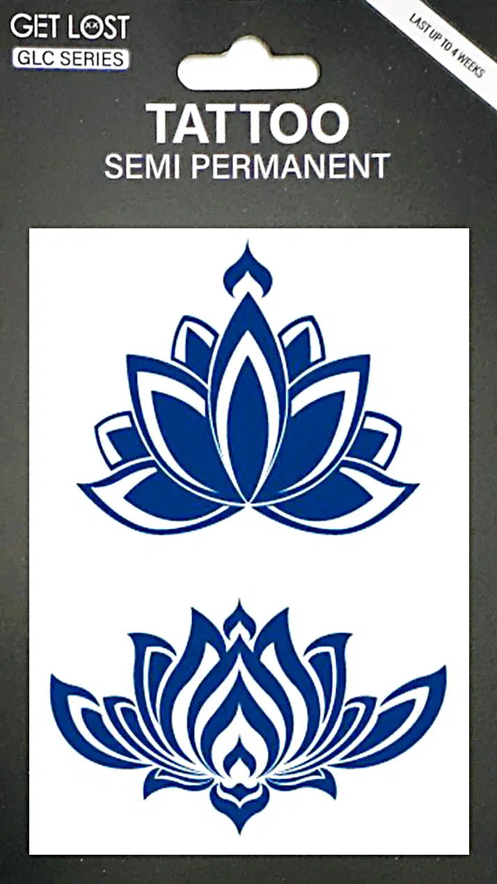 GLC-038 Semi Permanent Tattoo 3"x4.25"