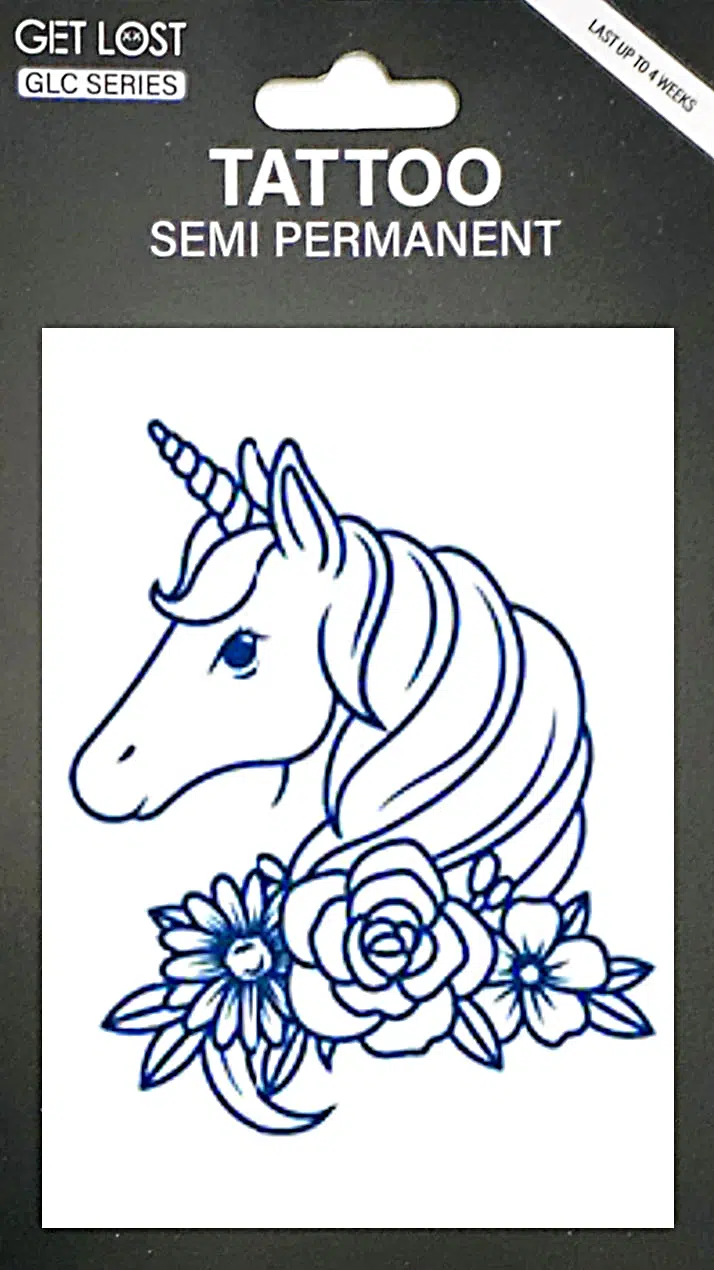 GLC-041 Semi Permanent Tattoo 3"x4.25"