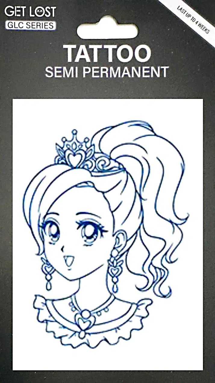 GLC-042 Semi Permanent Tattoo 3"x4.25"