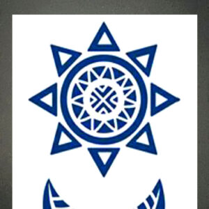 GLC-050 Semi Permanent Tattoo 3"x4.25"