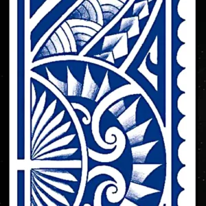 GLD-001 Semi Permanent Tattoo 2.75"x9.5"