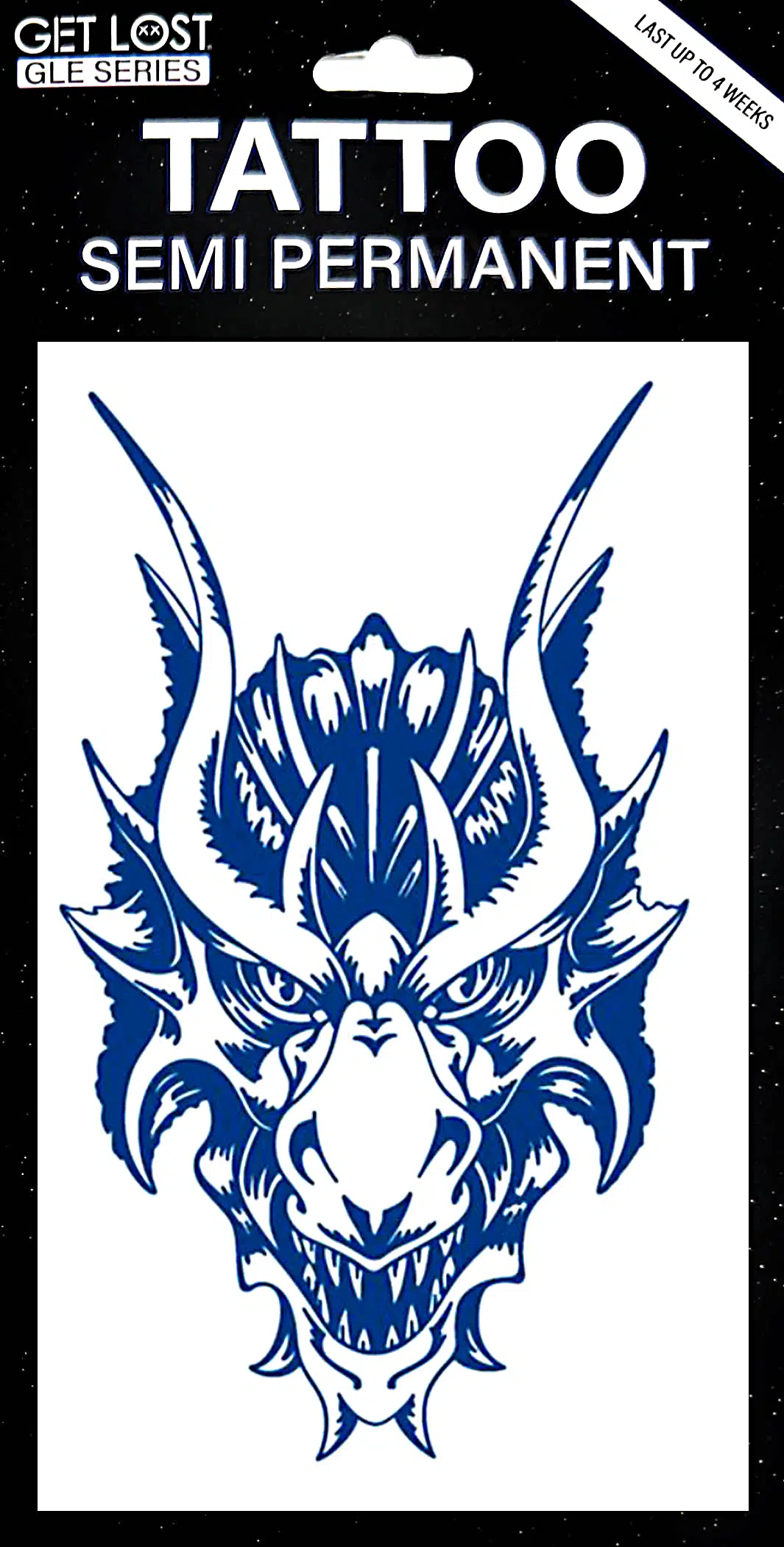 GLE-002 Semi Permanent Tattoo 4.25"x7"