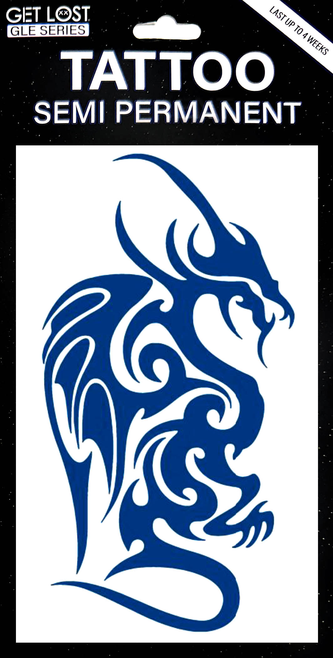 GLE-011 Semi Permanent Tattoo 4.25"x7"