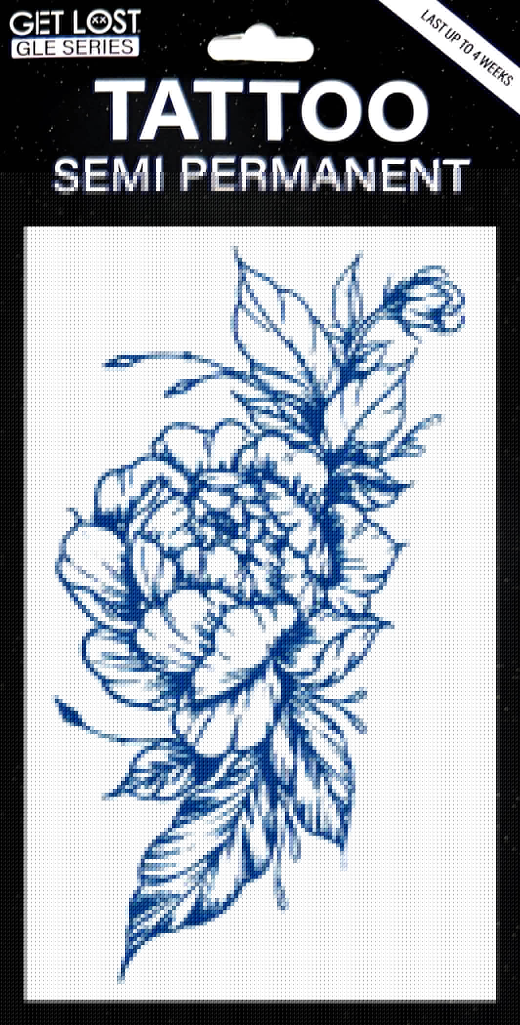 GLE-015 Semi Permanent Tattoo 4.25"x7"