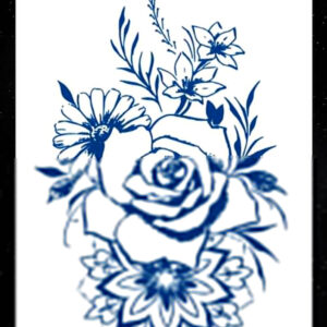 GLE-016 Semi Permanent Tattoo 4.25"x7"