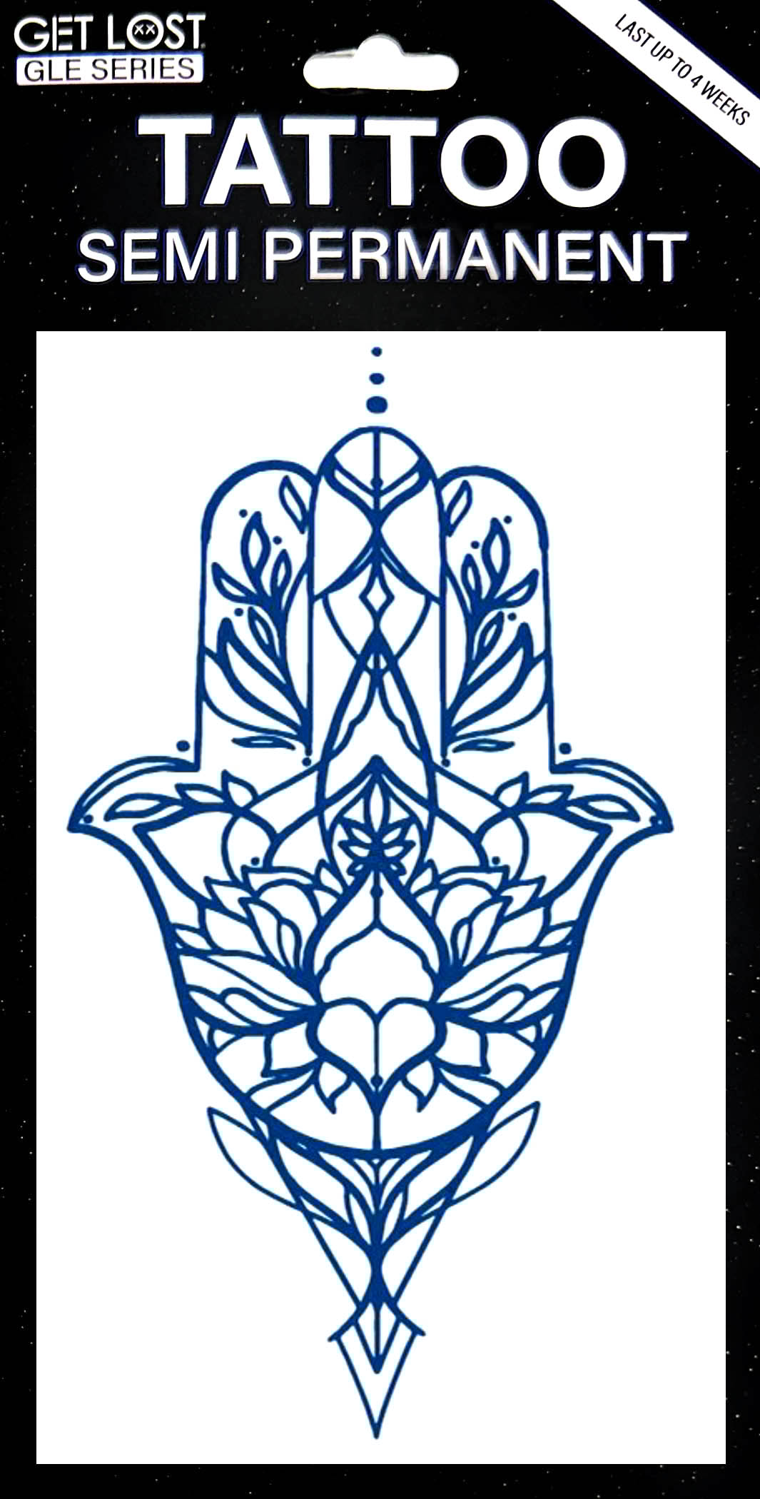 GLE-017 Semi Permanent Tattoo 4.25"x7"