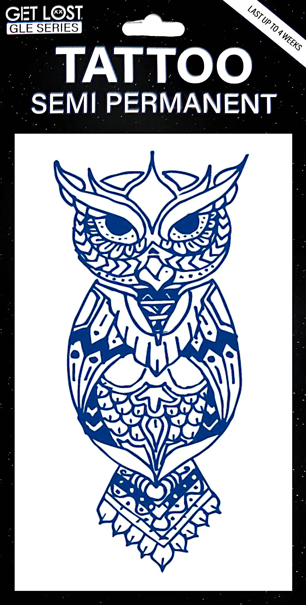 GLE-021 Semi Permanent Tattoo 4.25"x7"