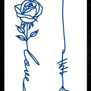 GLE-024 Semi Permanent Tattoo 4.25"x7"
