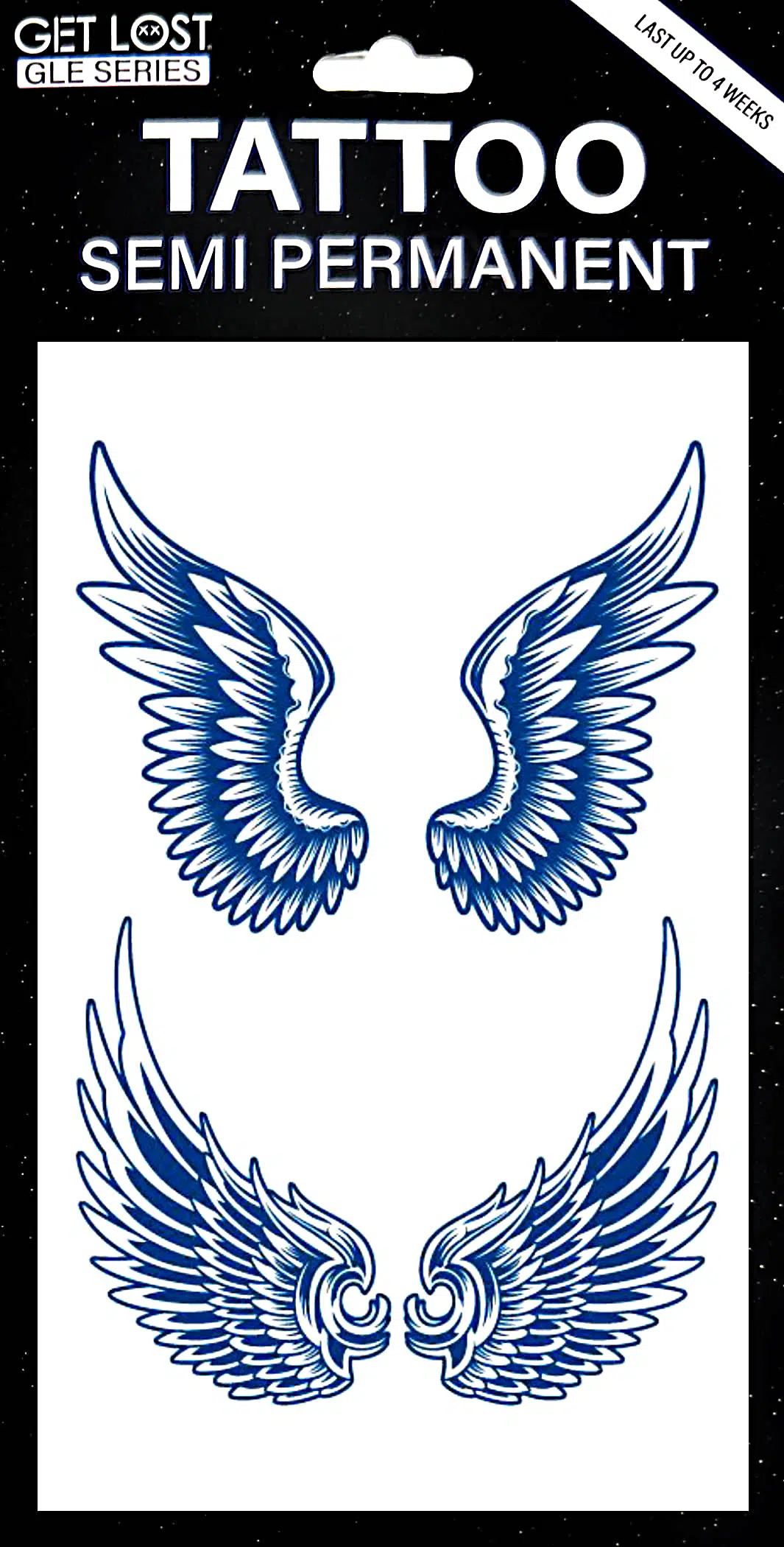 GLE-028 Semi Permanent Tattoo 4.25"x7"