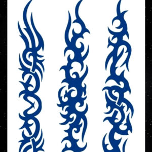 GLE-034 Semi Permanent Tattoo 4.25"x7"