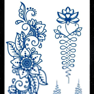 GLE-035 Semi Permanent Tattoo 4.25"x7"