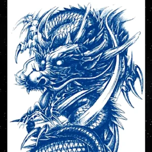 GLE-041 Semi Permanent Tattoo 4.25"x7"
