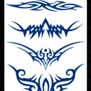 GLE-042 Semi Permanent Tattoo 4.25"x7"