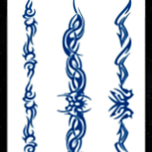 GLE-043 Semi Permanent Tattoo 4.25"x7"