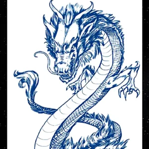 GLE-045 Semi Permanent Tattoo 4.25"x7"