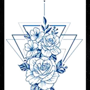 GLE-052 Semi Permanent Tattoo 4.25"x7"