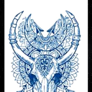 GLE-054 Semi Permanent Tattoo 4.25"x7"