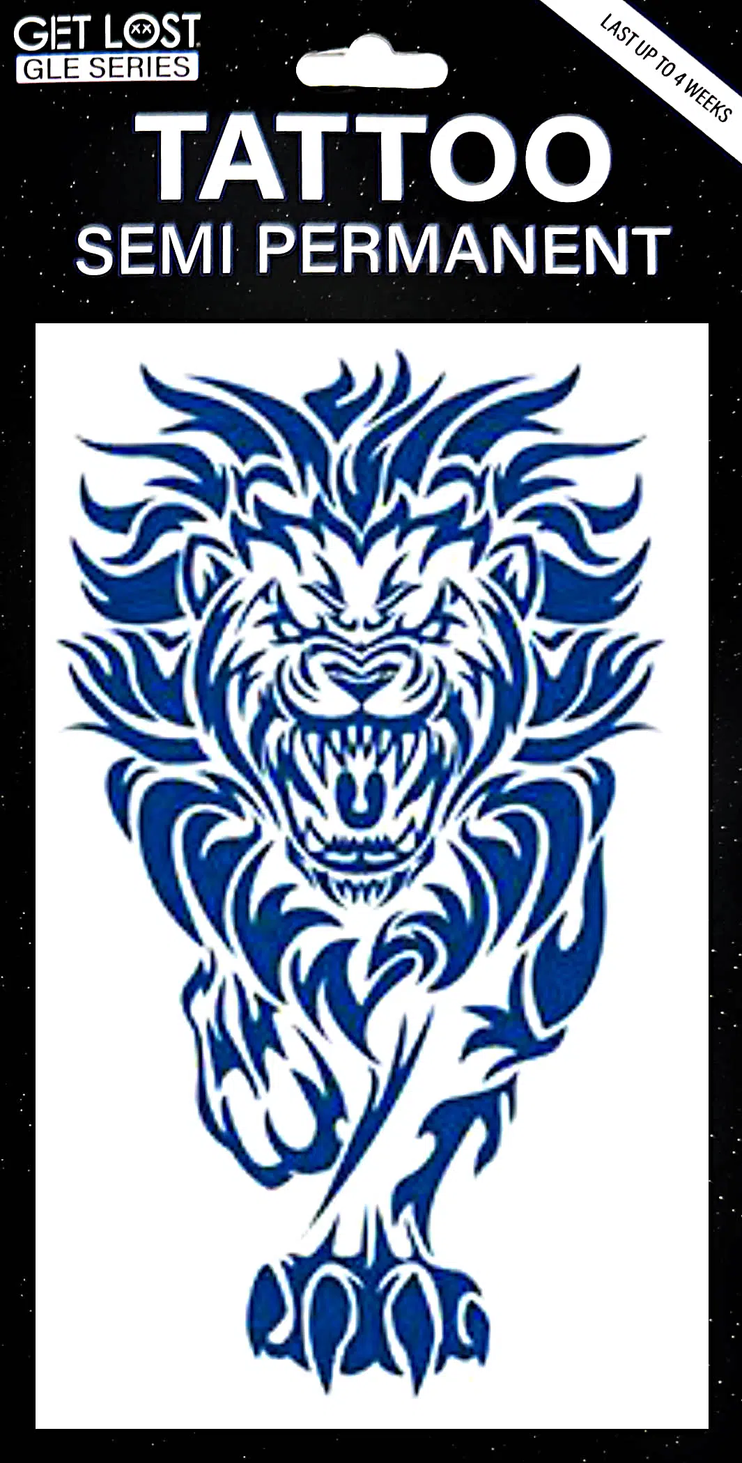 GLE-055 Semi Permanent Tattoo 4.25"x7"
