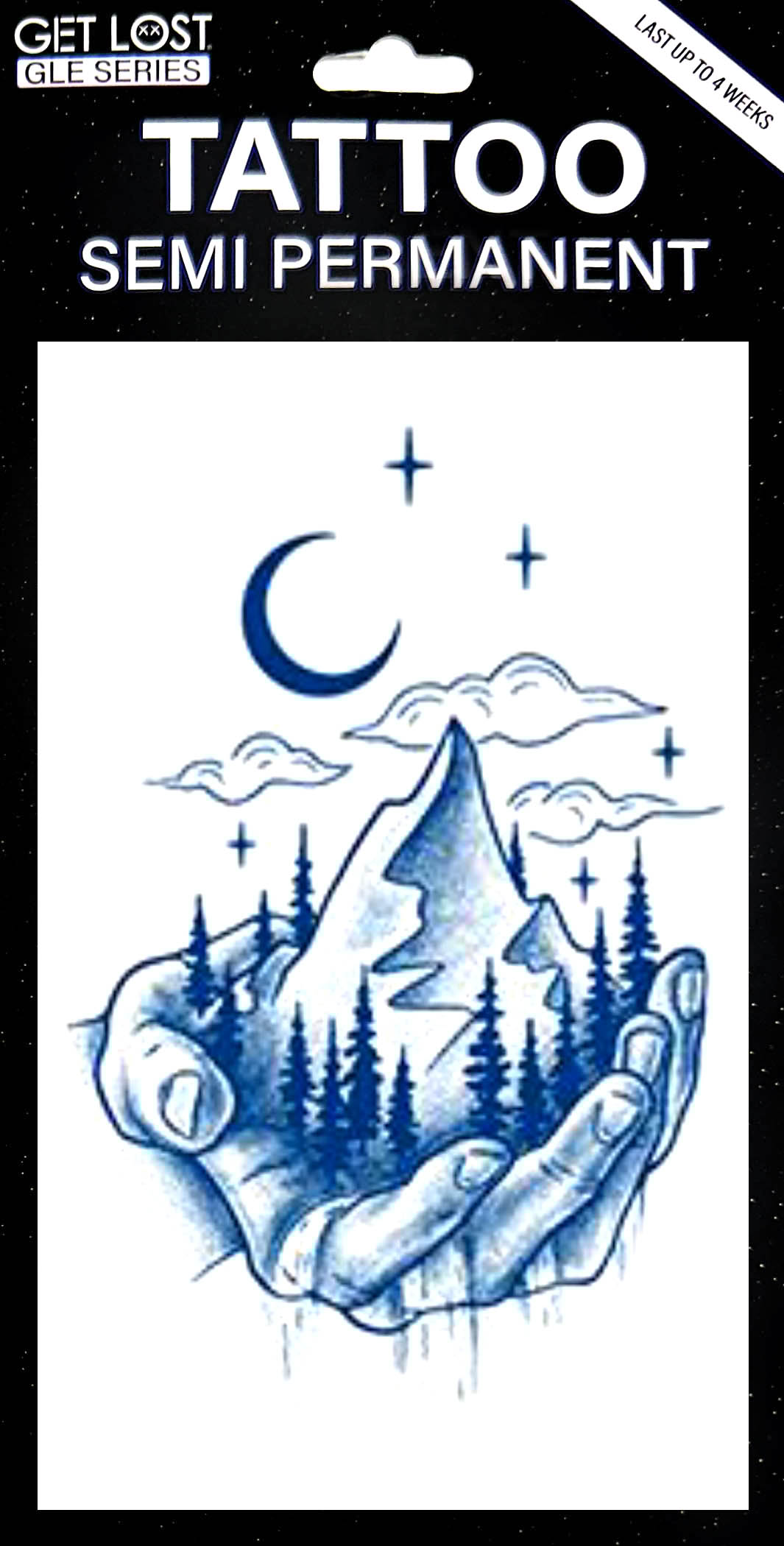 GLE-059 Semi Permanent Tattoo 4.25"x7"
