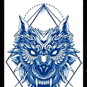 GLE-062 Semi Permanent Tattoo 4.25"x7"
