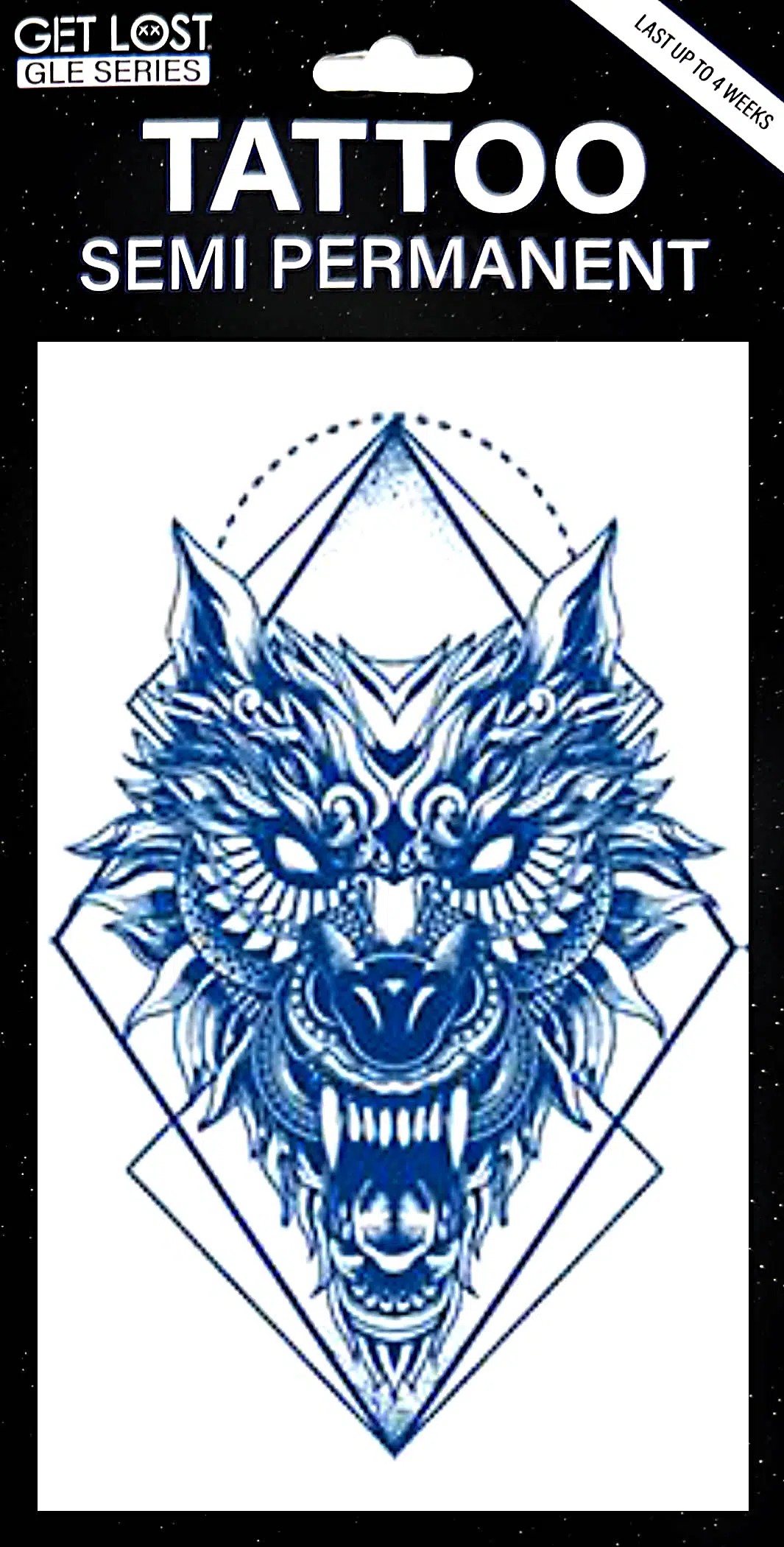 GLE-062 Semi Permanent Tattoo 4.25"x7"