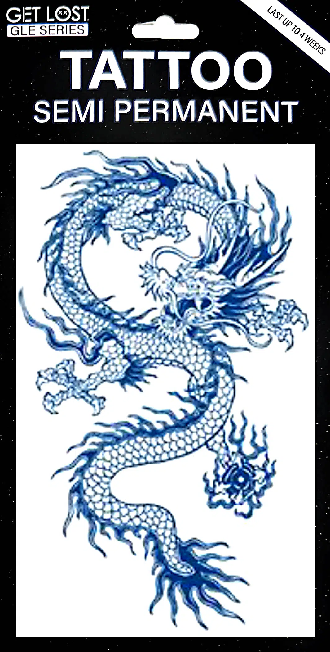 GLE-069 Semi Permanent Tattoo 4.25"x7"