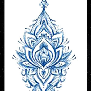 GLE-077 Semi Permanent Tattoo 4.25"x7"